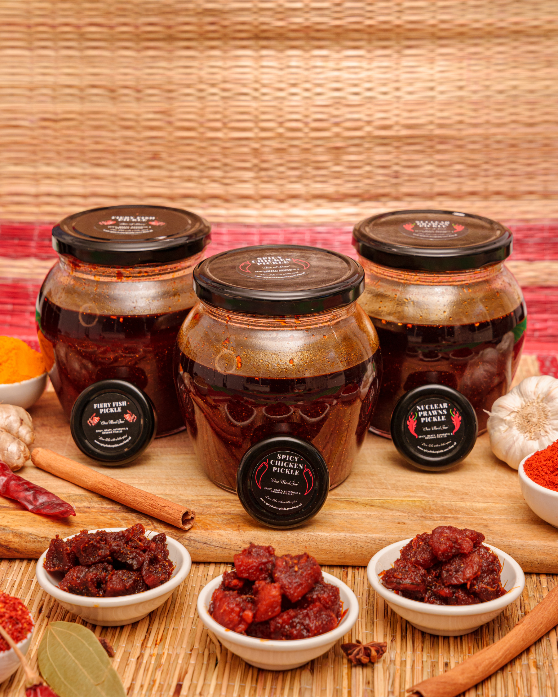 buy meat pickles & Meat chilli oils here